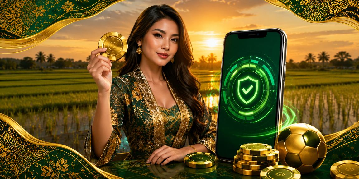 Pengguna dari Kedah melakukan deposit bermotif batik melalui platform u19